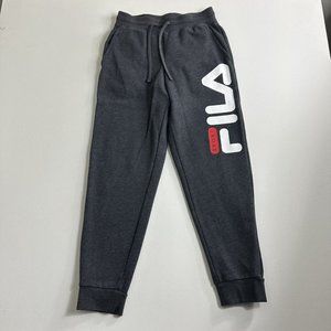 Fila Sport Mens Joggers Sweatpants Men Athletic Fleece‎ Sweatpants Pockets Gray